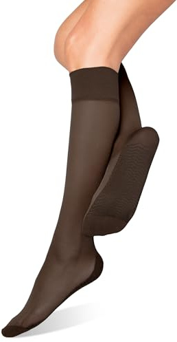 alber's SALUS MASSAGE 5-Pack för kvinnor, massagekula, Lycra, Aloe Vera-behandling, skir 20 DEN, | En storlek (36–41)