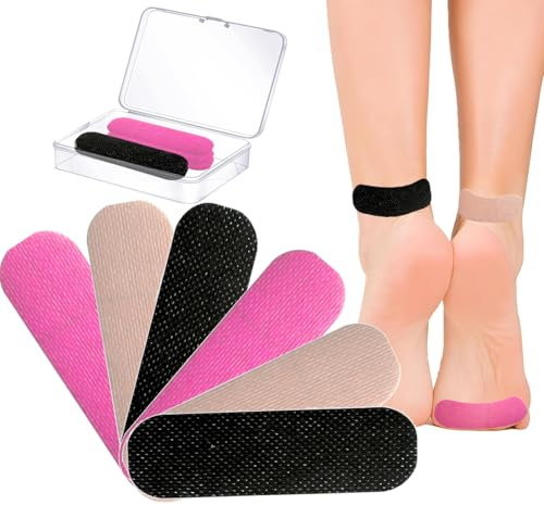 ANAMPION Bande de Prévention des Ampoules Lot de 60, Durable & Respirante Bandages Prédécoupés pour Les pieds & Les doigts, Bandes prédécoupées pour Talons Hauts & Randonnée (MIX)