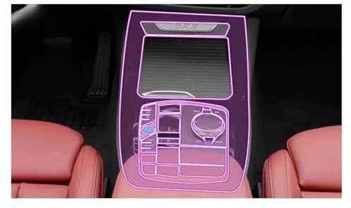 Rivestimento pannello console Per IX3 2020 2021 2022 2023 Adesivo Pellicola Protettiva Trasparente Per Console Centrale Per Interni Auto Accessori Interni(Style M)