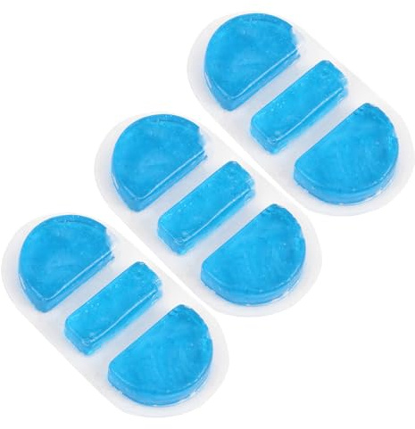 HAPINARY Impacco Freddo Medico e Riduzione Gonfiore Nasale per Sollievo da Mal di Testa Sinusale Confezione da 3 Pezzi in Pvc per Ponte Nasale, per Recupero Post-operatorio e Viaggio