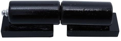 Alipis Cerniera Cilindrica in Ferro per Porte e Cancelli Pesanti, Cerniera a Botte Perni Sferici, Finitura Galvanica Lucidata, Adatta per Cancelli a Battente e Rampe Rimorchio