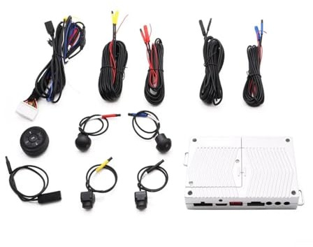 Omvänd Kamera 4K Ultra AHD 1080P 360 Deg WDR 3D Surround Aerial View AI Intelligent Object Recognition Reminder 360 Bilkamera Backup-Kamera