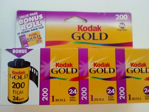 Kodak Gold 200 Film, 35 mm, 4 Stück