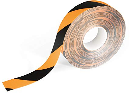Durable Bodenmarkierungsband Duraline, Warnband, gelb/schwarz, 1726130