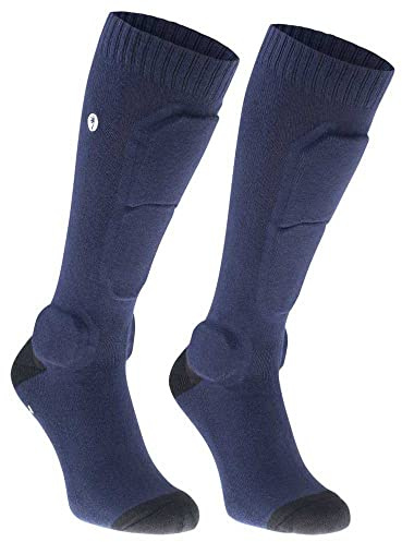 Ion MTB-Schienbeinschützer Socken BD Blau Gr. 35-38