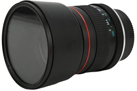 Objectif Portrait 85 Mm F1.8 Mise au Point Manuelle Plein Cadre Compatible pour D850, D810, D800, D780, D750, D700, D610, D500, D300, D3100, D3200, D3300, D3400, D5100, D5200,