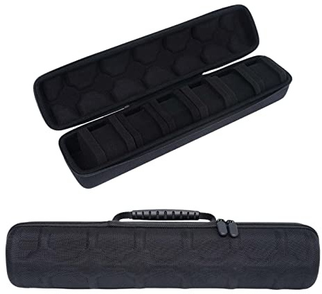 F Fityle Uhren Reiseetui, Uhrenbox Reiseetui Uhr, Watch Box PU Material Uhrenbox, Watch Display Box Organizer, Uhrenbox Uhren Kasten Aufbewahrungsbox für Reisen Herren, 6 Quadrate
