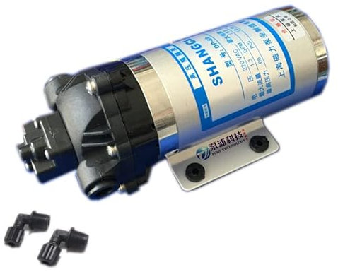 wrtgerht Mini-Pompe à Petite Puissance de Haute qualité DP-60 Pompe à Eau à diaphragme Auto-privée 1 2V / 24V / 220V 40W Pompe à Eau à Haute Pression 3L / m Max (Voltage : 220V)