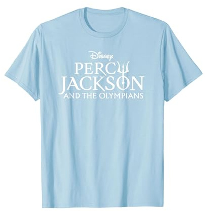 Disney Percy Jackson and the Olympians Series Title Logo T-Shirt