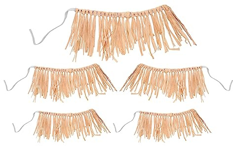 HiCOZZIE Kit D'ÉPouvantail Accessoires de Costume D'ÉPouvantail DéCoration Cou Bras et Attaches de Cheville pour Accessoire de FêTe DéCoration d'halloween