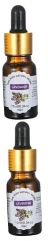Healeved 2stücke Wasserlösliches Ätherisches Öl Für Luftbefeuchter Lavendel Duft Mit Pipette Für Zuhause Büro Und Entspannung