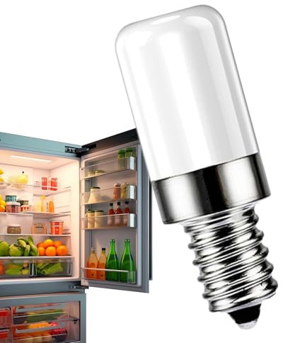 Kühlschranklampe – Ersatz der LED-Lampe für Kühlschrank und Gefrierschrank | Helles Küchenlicht mit 200 Lumen für Kühlschrank, energiesparende LED-Lampe, langlebig und fac