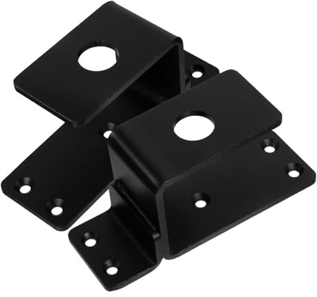 NAMOARLY Door Stoppers Heavy Duty u Shaped Bracket Door Bar Holder for Barn Frame Hardware for Apartment