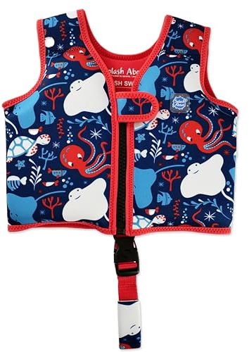 Go Splash Swim Vest (con cintura), Under the Sea, 4-6 anni