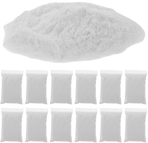 OFFSCH Cemento Para Construcción De Casas De Muñecas Kit 20 Bolsas Mini Cemento Para Ladrillos En Miniatura Adhesivo De Alta Adherencia Para Proyectos De Bricolaje