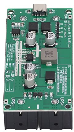 Haofy 3A-Batterie-Boost-Lademodul mit USV-Funktion, Dual-Power-Supply-Switching, für -Lithiumbatterien (12V)