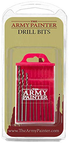 The Army Painter Drill Bits Bohraufsätze, 10 Stück, Schraubstock Hobby Drilling and Pinning Tool Supplement, Zubehör für Tabletop Wargames Miniaturmodellierung