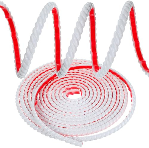 Gadpiparty Bordure de papier peint en PVC de 5 m – Bande décorative 3D autocollante pour armoires, miroirs et murs – Bordure flexible à décoller et à coller pour décoration d'intérieur