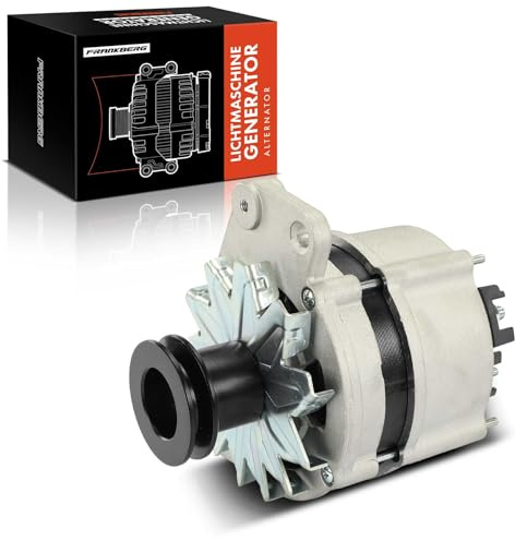 Frankberg Lichtmaschine Generator 65A Kompatibel mit Golf I Cabriolet 155 1.6L 1.8L 1985-1993 Pa.ssat 35I 3A2 1.6L-2.0L 1988-1992 Ca.ddy I 14 1.6L 1.8L 1985-1992 Replace# 026903015B