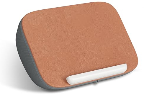 Tounee Book Holder Stand - Ultra Soft Lap Beanbag Pillow for Books, Tablets, iPads & Kindle - Hands-Free Reading & Viewing in Bed/Couch - Reduces Neck Strain - Perfect for Book & E-Readers Lovers