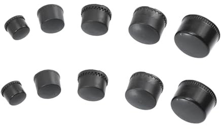DIYEAH 10pcs Rubber Hammer Head Striking Tip for Mallet Hammer Easy Installation