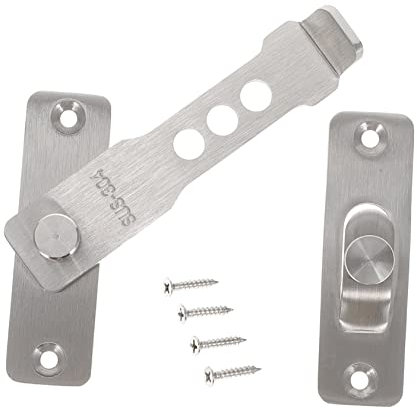 POPETPOP Verrou De Porte De Sécurité Loquet De Porte De Grange De Portail Intérieur