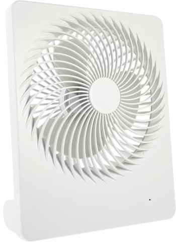 Holibanna Ventilateur De Bureau Portable Usb Et Batterie Rechargeable Blanc De Vent Angle Réglable Degrés