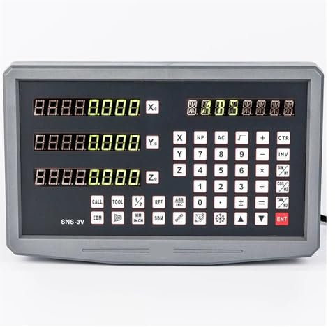 El kit de lectura digital DRO de molino de torno de 3 ejes se adapta al codificador de e lineal for fresadora Precisión y multifunción
