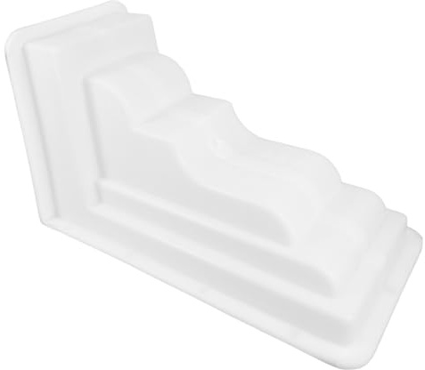 TOYZFRIENDY Moule à Béton Romain pour Consoles Décoratives, Utilisation pour Villas Européennes, Moule Plastique Léger 35 Cm, Coulée Ciment Facile, Formation Colonne Architecturale Extérieure