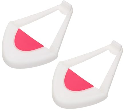 FESTFENDS Silicone Cat Ear Headset Decorations Pair White Headphone Attachments Cute Accessories for Gaming and Music Headphones