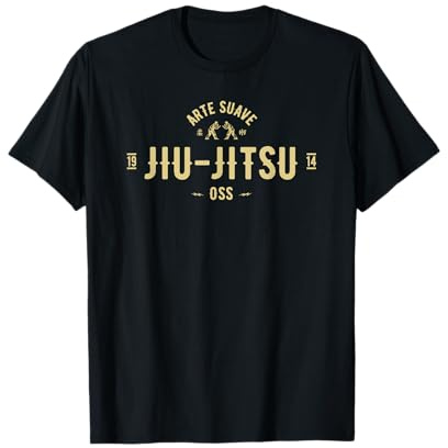 Brazilian Jiu Jitsu Shirt Arte Suave OSS Tshirt BJJ t Shirt T-Shirt