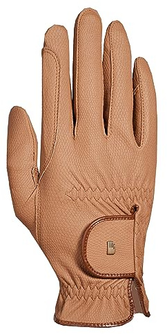 Roeckl Sports Reithandschuh ROECK-Grip Winter, Turnier Winter Handschuh, Karamell 7.5