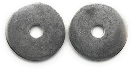 3/8 ID x 2 OD Stainless Steel Fender Washer Large OD Flat Washers Extra Thick (1/8 Thick) (5 Pieces)