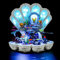 YEABRICKS LED Licht für Lego-43225 Disney Arielles königliche Muschel Bausteine Modell (Lego Set Nicht enthalten)