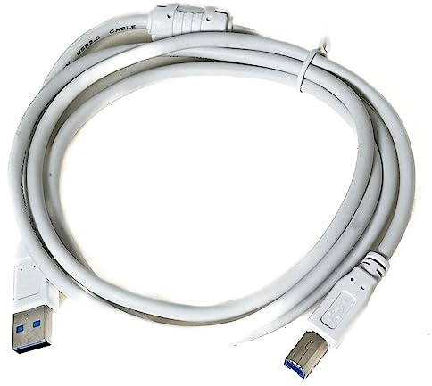 Beezie USB 2.0 A Male to Printer Cable, Compatible with Epson Expression Home XP-2200 Printer, Scanner, Digital Camera, External Hard Drive