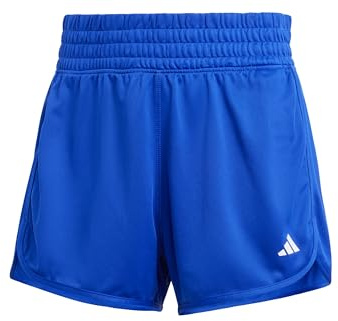 adidas Women's Short Taille Haute Maille Pacer Essentials, Semi Lucid Blue, S 13 CM