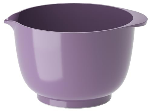 Rosti Margrethe Rührschüssel 2 Liter, Bruchsichere Schüssel, Backschüssel, Hefeteigschüssel mit gutem Griff, Teigschüssel aus Recycelbarem Kunststoff, Lavender