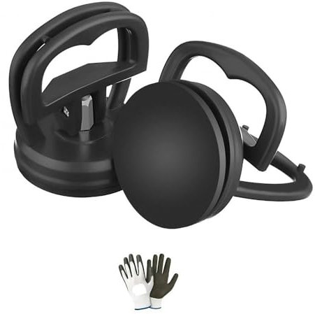COMPATIBILE CON ALFA ROMEO 4C SPIDER RIPARA AMMACCATURE PER AUTO VENTOSE PER RIPARAZIONE CARROZZERIA,SOLLEVAMENTO DI VETRO,PIASTRELLE,ATTREZZI,KIT DI 2 PEZZI 10X11.8CM