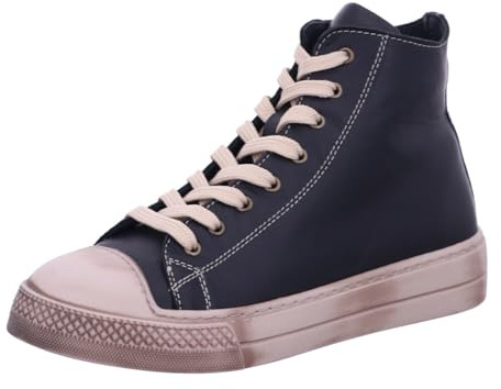 Andrea Conti High Top Sneaker Black schwarz