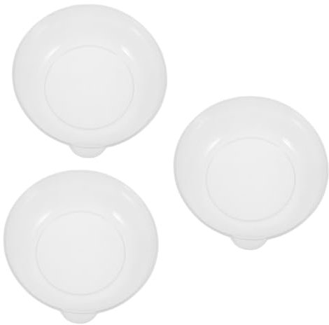 NUOBESTY 3St Waagschale kochgeschirr kitchen scale plaste schüsseln Küchenutensilien kücjenwaagen Wiegeschale Tablett kommerziell digitale Grammwaage übersichtliche Ablageschale Plastik