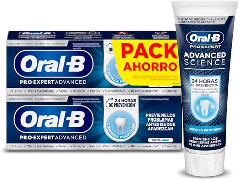 Oral-B Pro-Expert Advanced Science Tiefenreinigung Zahnpasta, 2 x 75 ml, 75 ml (2 Stück)