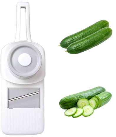 Trancheuse à mandoline de cuisine, hachoir à légumes à mandoline - Gadgets de cuisine Coupe-pommes de terre | Trancheuse de Gadgets de cuisine réglable, trancheuse portative Mandoline pour légumes, po