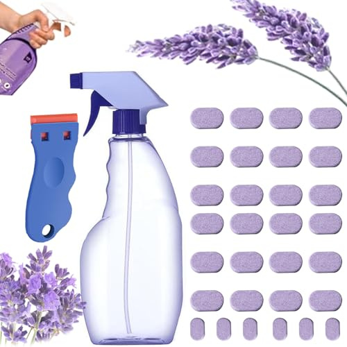 Clean Spray Backofenreiniger, Clean Spray Für BacköFen, Allzweck Grillreiniger zur Sofortigen Fleckenentfernung, Bottle for Home, Kitchen, Bathroom (1pc+30pc)