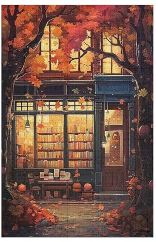 Puzzle 1000 Pièces Adultes, Japon Style,pour Enfants,Puzzles en Bois,Décoration De La Maison （78×53cm）