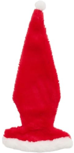 RL24 - Spielzeug Weihnachtsmütze von My Hobby Horse – Mütze für Steckenpferd – angenehm weich & mit Gummiband – Weihnachtskollektion – Stockpferd Zubehör – Rot