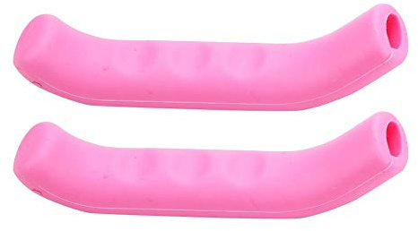 VGEBY1 Accessories, 1 Pair Brake Lever Covers, Silicone Non-Slip Bicycle Brakeheble Sheath Handlebar Sleeve Mountain Bike Brake Handle Cover(Dark Pink) Ride