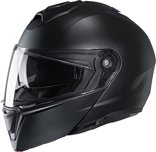 HJC Helmets Unisex I90 Helmet, Schwarz Matt, 3XL EU