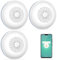 Smart Wassermelder für HomeKit - Wassersensor mit Tuya APP Wasserleck-Sensor Wasser Alarm für Küche, Badezimmer, Keller