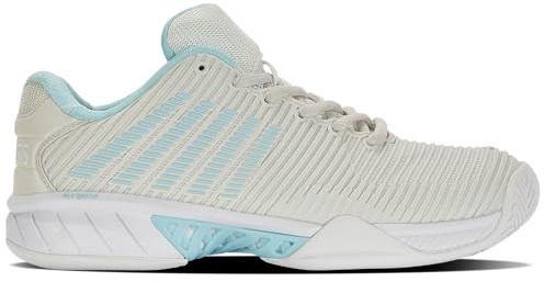 K-Swiss Women's Hypercourt Express 2 Tennis Shoe - Wide Width Pickleball Sneakers