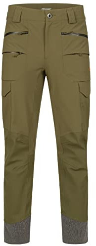 Blaser Jagdhose Striker WP Herren Oliv - Wasserdichte Jagdhose mit Stretch-Elementen und Taschen mit YKK®-Aquaguard-Reißverschluss, Größe:58